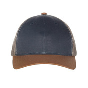 Tri-Color Mesh Back Trucker Cap